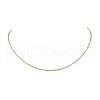 304 Stainless Steel Singapore Chain Necklaces NJEW-JN05167-01-2