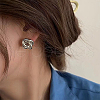 Brass Stud Earrings for Women AG5925-1-2