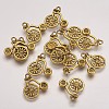 Tibetan Style Alloy Pendants TIBEP-0734-G-LF-1