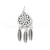 S925 Sterling Silver Pendant STER-H115-10A-AS-1