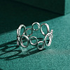 Oval Ring 925 Sterling Silver Finger Rings for Women FS-WGC6322-03-1