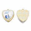 Resin Pendants PALLOY-N161-009-NR-3