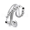 Rotatable Open Cuff Rings for Women RJEW-S402-02P-1