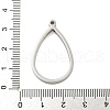 Non-Tarnish 304 Stainless Steel Laser Cut Pendants STAS-U009-05A-P-3