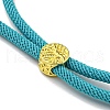 Nylon Cords Bracelet Makings Fit for Connector Charms AJEW-P116-01G-13-3