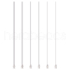 6Pcs 6 Style 304 Stainless Steel Blunt Tip Dispensing Needle with Brass Luer Lock FIND-FG0003-01-1