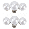 Plastic Imitation Pearl Shoe Decoration FIND-WH0155-050A-1