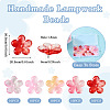  50Pcs 5 Colors Handmade Lampwork Beads LAMP-TA0001-22-4