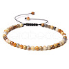 Adjustable Women's Crazy Agate Beaded Bracelet CN3407-43-1