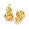 Hollow Brass Pendants KK-L229-004G-2