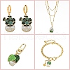 30Pcs 6 Styles Alloy Enamel Pendants ENAM-CJ0004-91-6