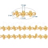 Handmade Brass Beaded Chains CHC-I006-02G-3