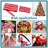   50M 2 Styles Polyester Stripe Ribbon OCOR-PH0004-92-6