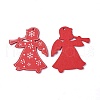 Poplar Wood Pendants WOOD-O004-27A-1