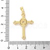 Brass Micro Pave Cubic Zirconia Pendants KK-A212-10A-G-3