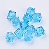 Transparent Acrylic Beads TACR-Q259-8mm-V40-1