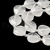 Natural Quartz Crystal Beads Strands G-D316-A20-3