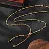 304 Stainless Steel Singapore Chain Necklace Making AJEW-JB01334-01-1