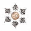 Alloy Dangle Chandelier Component Links X-EA6861Y-3
