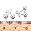 304 Stainless Steel Charms STAS-N108-48P-3