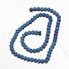 Electroplate Non-magnetic Synthetic Hematite Beads Strands G-F300-23C-F05-2