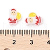 Christmas Theme Luminous Resin Cabochons RESI-U003-02C-5