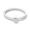 Mother's Day Rings 304 Stainless Steel Finger Rings RJEW-J071-13-P-2