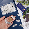 SUNNYCLUE 40Pcs High Quality Necklace Alloy Accessories FIND-SC0012-17S-3