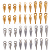 36Pcs 6 Style 304 Stainless Steel Pendants STAS-TA0002-34-1