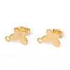 201 Stainless Steel Stud Earring Findings EJEW-A071-17G-1