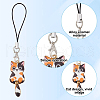 Alloy Enamel Mobile Straps HJEW-HY00008-5