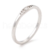 201 Stainless Steel Moon Phase Finger Ring for Women RJEW-A006-06P-1-3