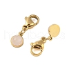 Ion Plating(IP) 316 Surgical Stainless Steel Pendant Decorations STAS-A097-04G-08-2