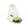 Cartoon Alloy Enamel Pendants ENAM-G207-01B-LG-1