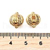 Brass Micro Pave Cubic Zirconia Beads KK-D356-10G-3