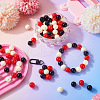 Opaque Acrylic Beads OACR-TAC0014-06H-7
