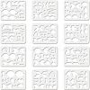 Plastic Drawing Painting Stencils Templates DIY-WH0222-014-4