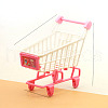 Plastic Shopping Cart Mini Model PW-WGE7D15-01-1