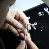 DELORIGIN 24Pcs 12 Styles Tibetan Style Alloy Beads TIBEB-DR0001-01-7
