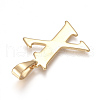 304 Stainless Steel Pendants STAS-F106-95G-X-2