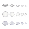 Transparent Glass Cabochons Sets GGLA-YW0001-02-1