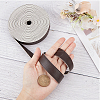 Gorgecraft 5M Flat Imitation Leather Cord LC-GF0001-05B-02-3