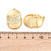 304 Stainless Steel Rhinestone Stud Earrings for Women EJEW-L296-018G-5