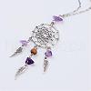 Alloy Pendant Necklaces NJEW-JN01820-3