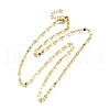 Brass Mariner Link Chain Necklaces NJEW-M108-06G-2