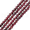 GOMAKERER 2 Strands Natural Garnet Beads Strands G-GO0001-67-1