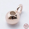 925 Sterling Silver Tube Bails STER-I014-4mm-25RG-3