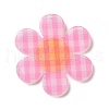 Tartan Pattern Acrylic Big Pendants OACR-B008-B02-2