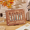 FINGERINSPIRE Laser Cut Wooden Money Holder Display Stands AJEW-FG0004-22B-5