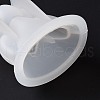 DIY 3D Girl Display Decoration Silicone Statue Molds DIY-G058-B02-5